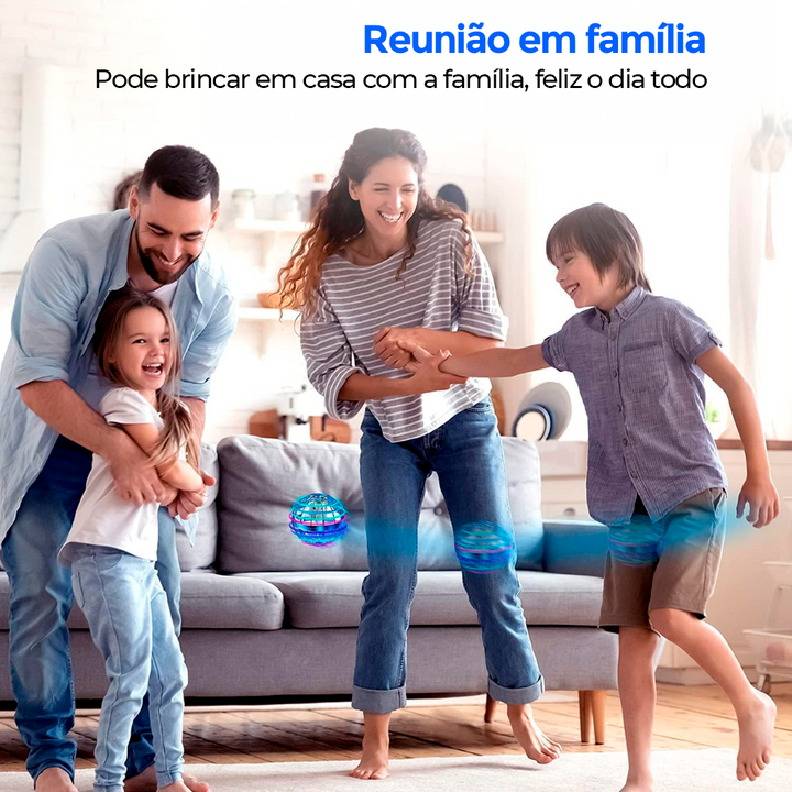 Esfera Voadora Bumerangue - Voa e Volta