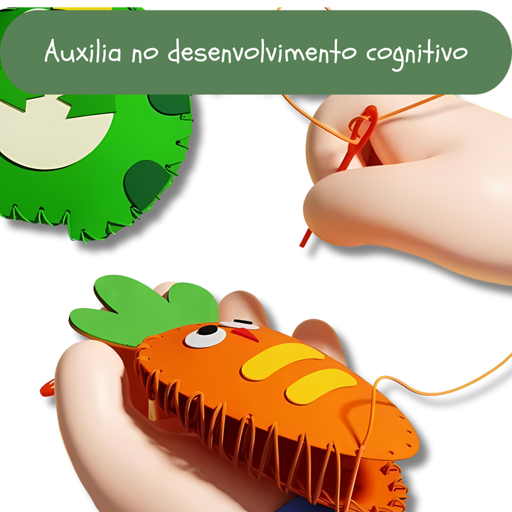 Kit de Costura Infantil Montessori