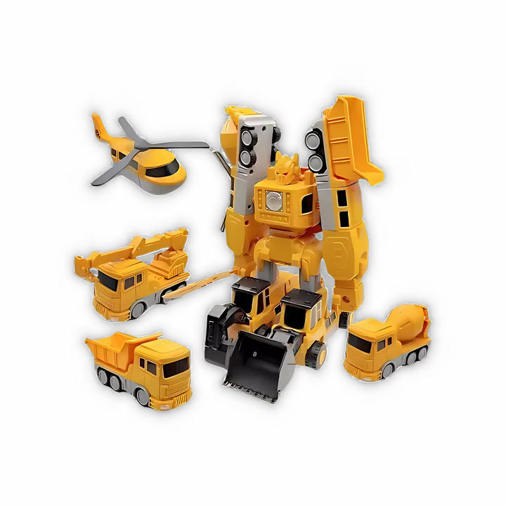 Robô de Carros Magnéticos Infantil