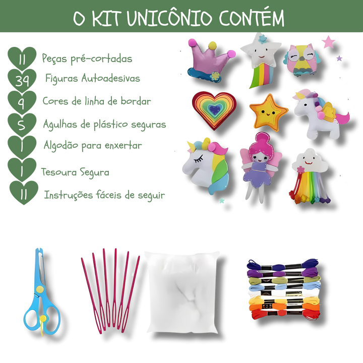 Kit de Costura Infantil Montessori