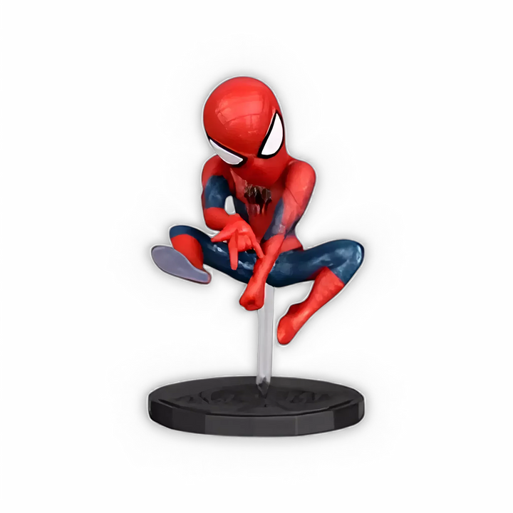 Conjunto de 4 Action Figure Homem-Aranha - de 6 a 8cm